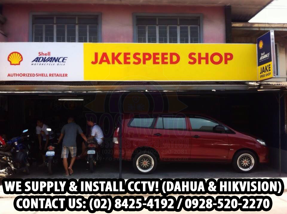 Hikvision CCTV Supply & Installation – Motorcycle Shop in Malabon City